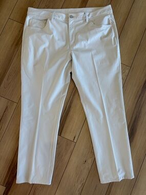 G/FORE Men's Off White Performance Chinos
